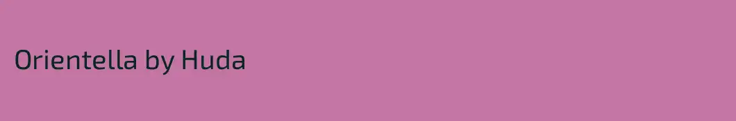 Orientella by Huda